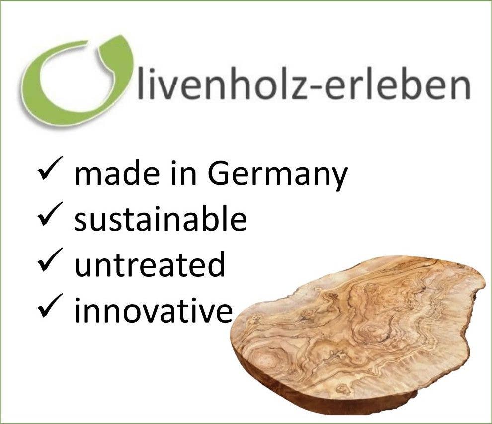 Olive Wood Breakfast & Snack Board – Made in Germany by Olivenholz-Erleben
