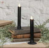 Black Taper Candles – Elegant Accent for Farmhouse, Gothic & Holiday Décor