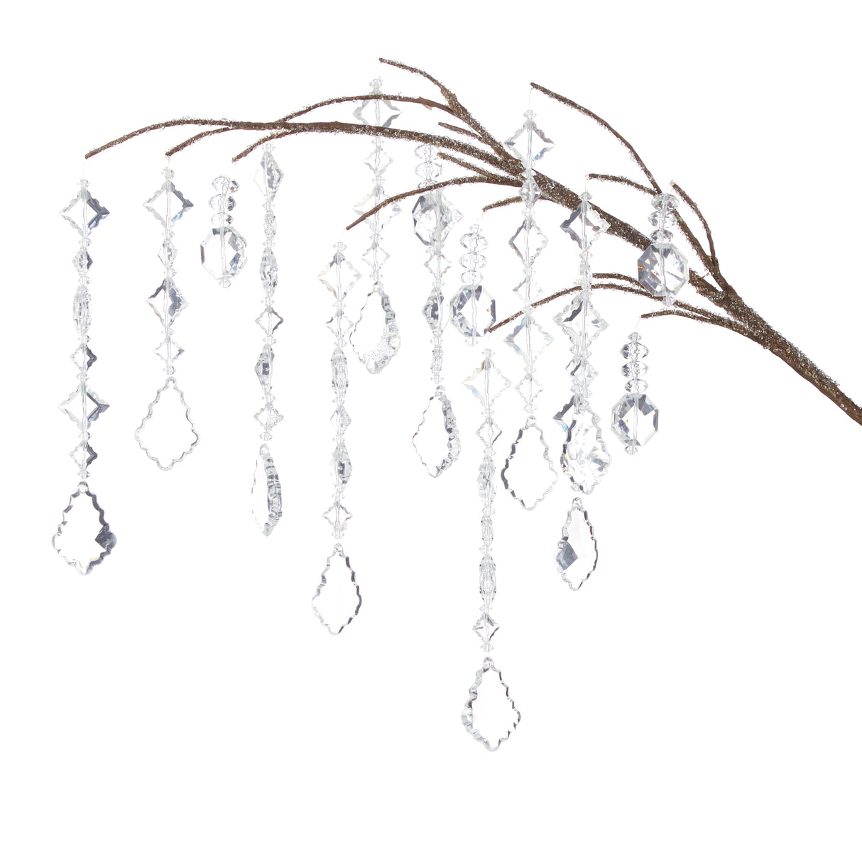 Dripping Jewel Branch Spray – 34" Set of 2