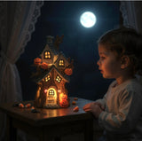 Haunted Manor with LED Lights