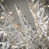 Lighted Cone Tree Set – Gold or Silver