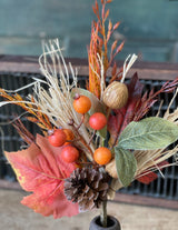 Autumn View Pick – 18" Harvest Accent Stem