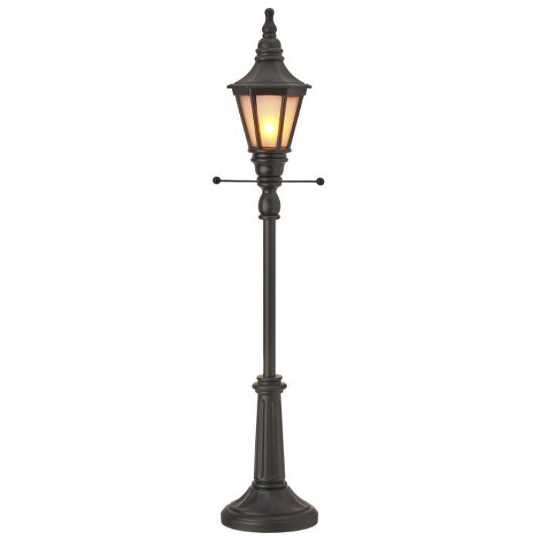 24″ Standing Holiday Lamp Post – Battery-Operated LED Light