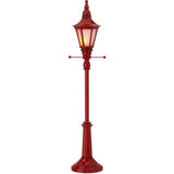 24″ Standing Holiday Lamp Post – Battery-Operated LED Light
