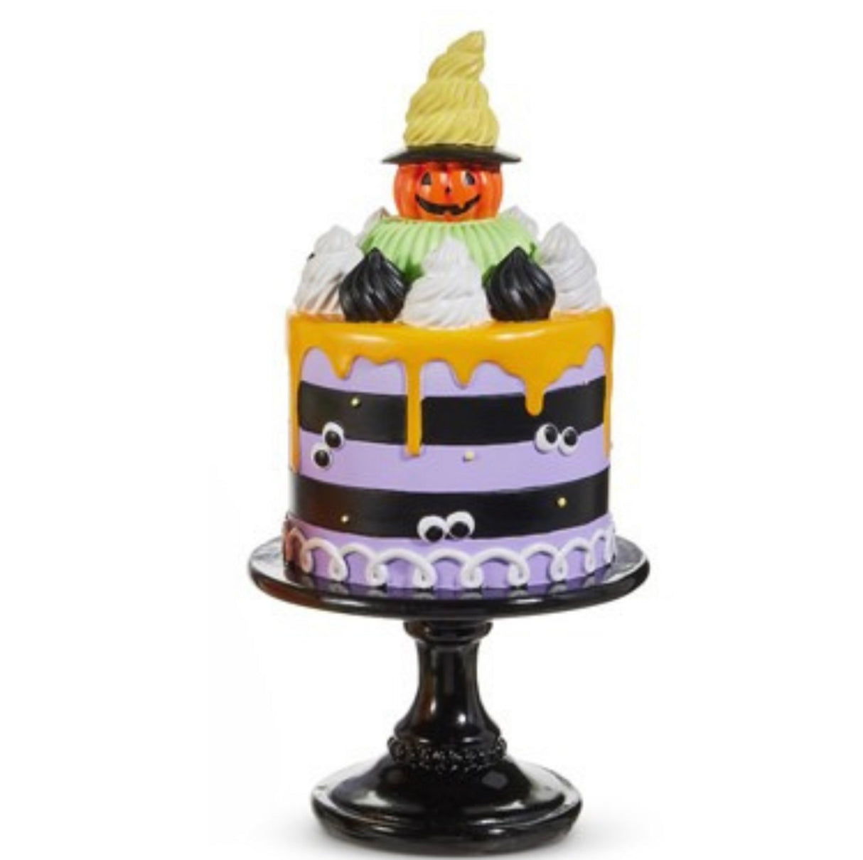 Spooky Cake Figurine – Jack O’ Lantern or Ghosts (12")