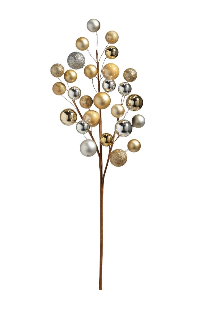 30″ Champagne Ball Spray