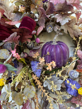 Elegant Fall in the Fairy Garden Wreath