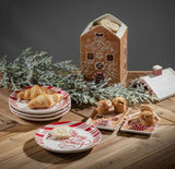 Whimsical Gingerbread House Cookie Jar