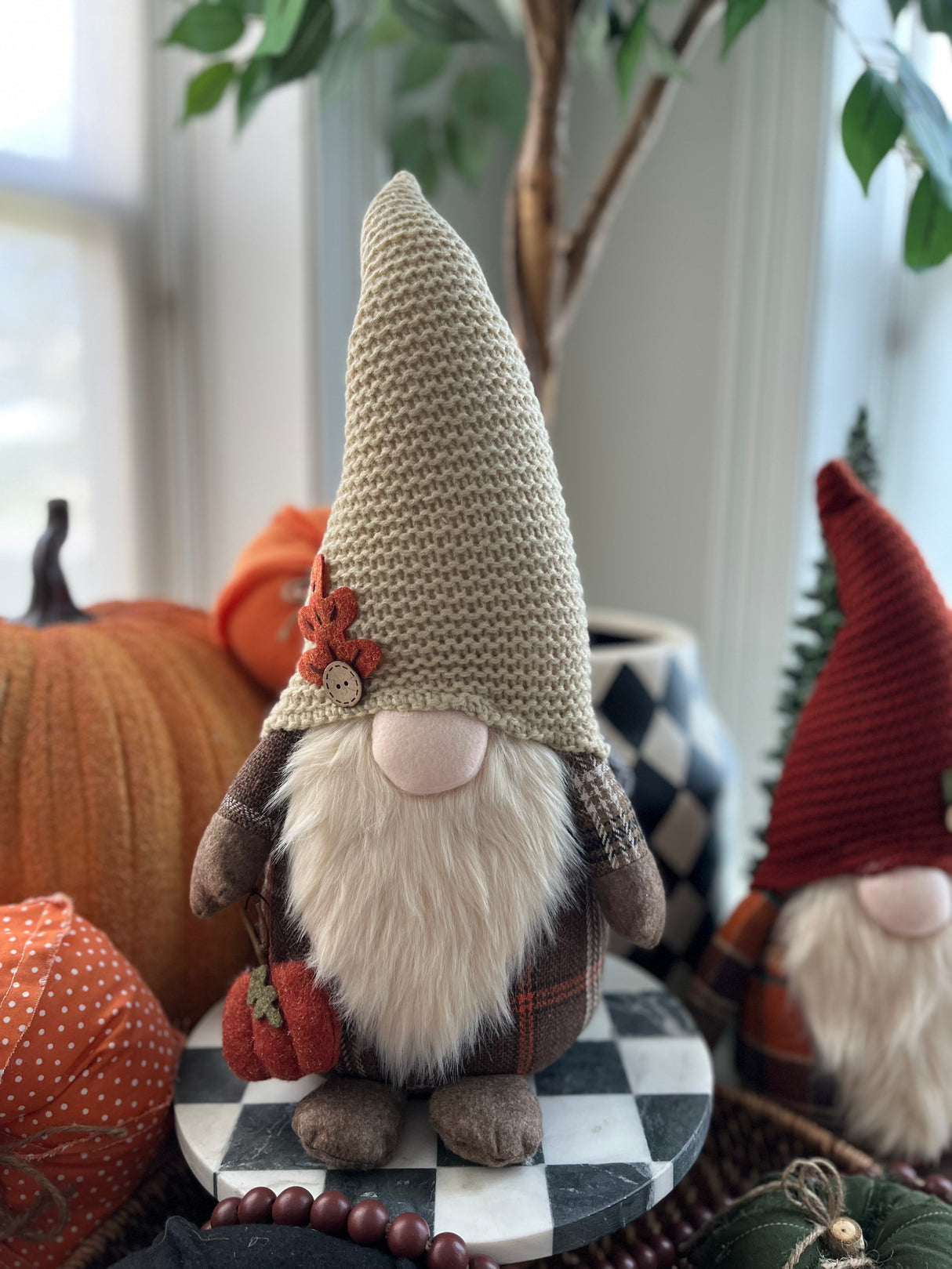 Plush Autumn Gnomes – Choice of Cecil or Abner