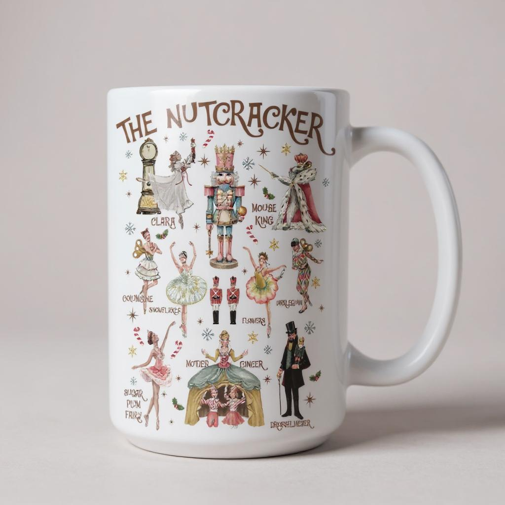 Christmas Nutcracker Ballet  Coffee Mug