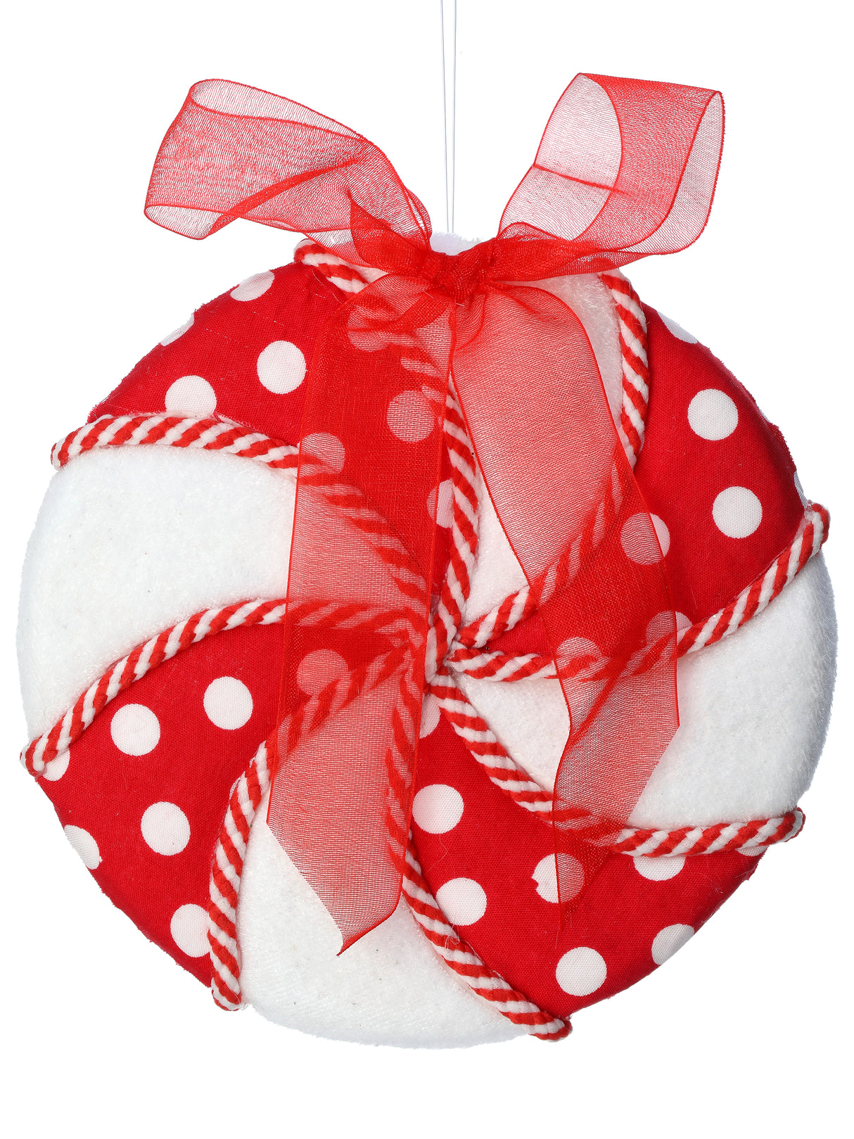 Peppermint Patch Ornament – 6"