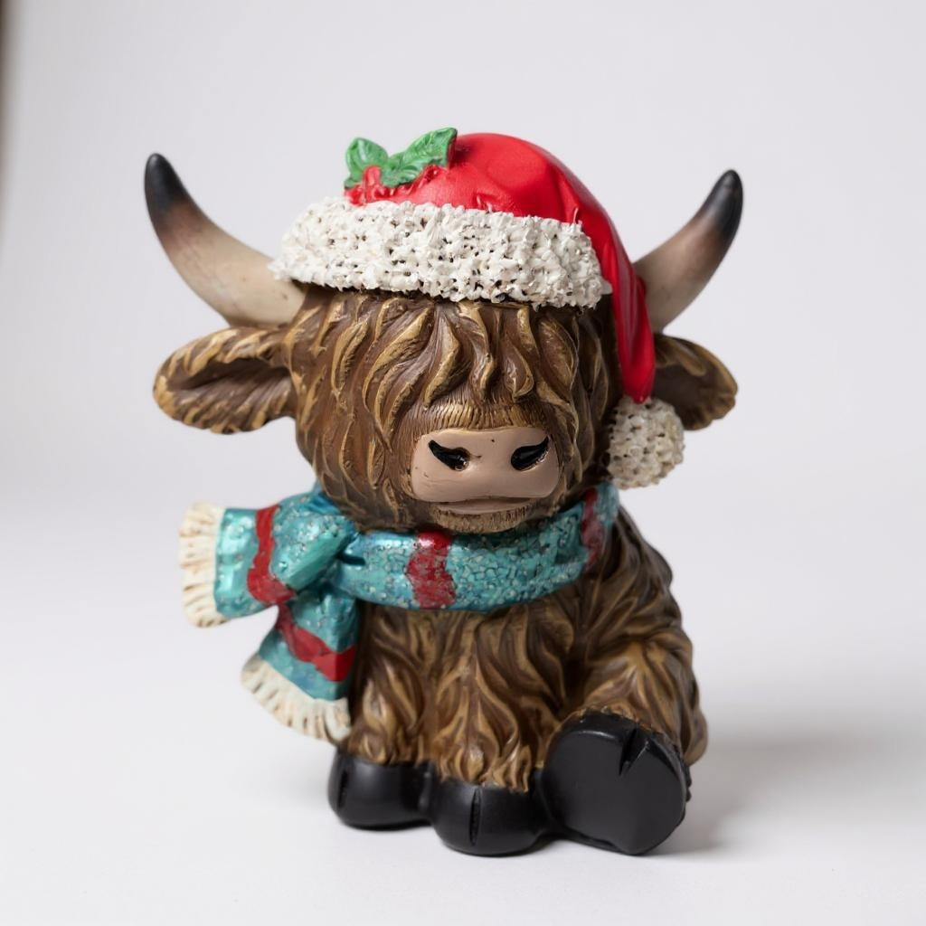 The Hearthside Gentry A Laurel Lane Highland Cow Pair