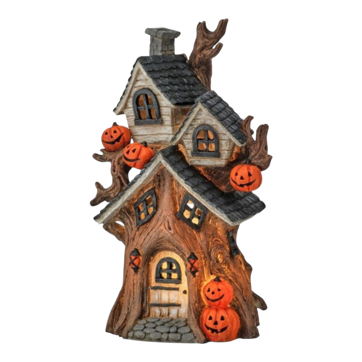 Haunted Manor with LED Lights