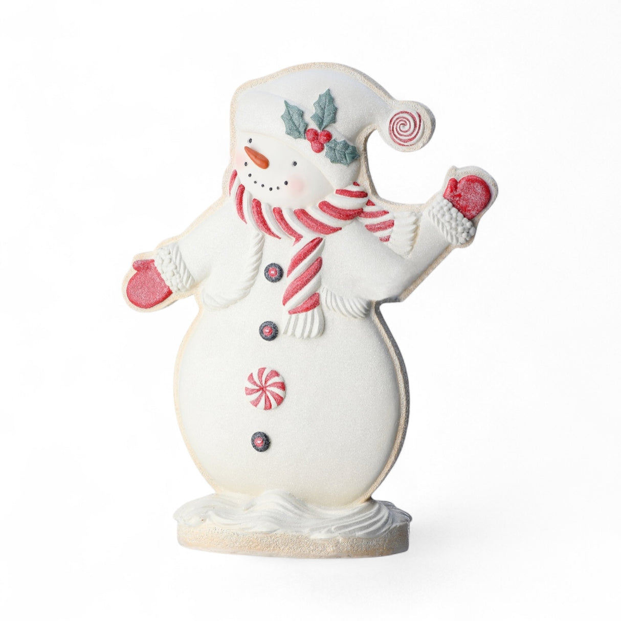 15" Snowman Cookie Tabletop Décor