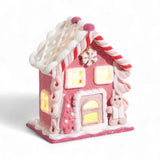 Pink Clay Dough Christmas Gingerbread House – Gingerbread, Santa, or Snowman with Timer