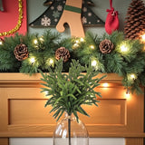 17" Real Touch Norfolk Pine Bundle – Two-Tone Green Faux Greenery