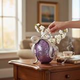 12.5" Resin Egg with Bow & Jewel