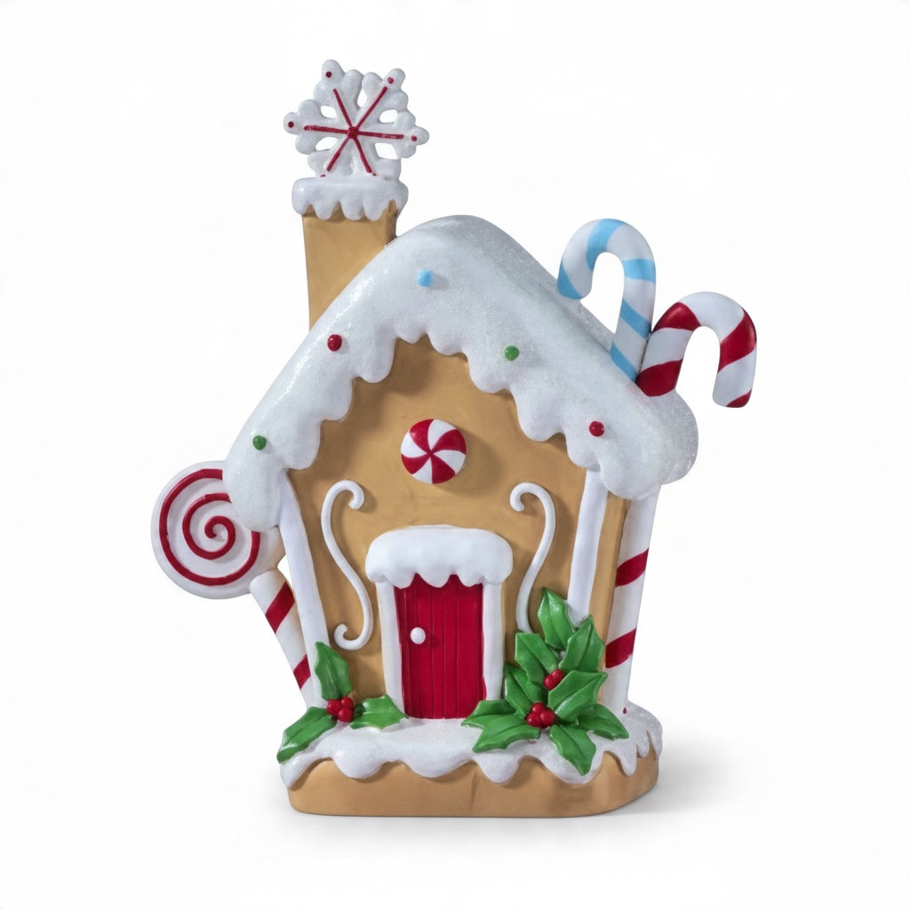 8" LED Resin Sweets House