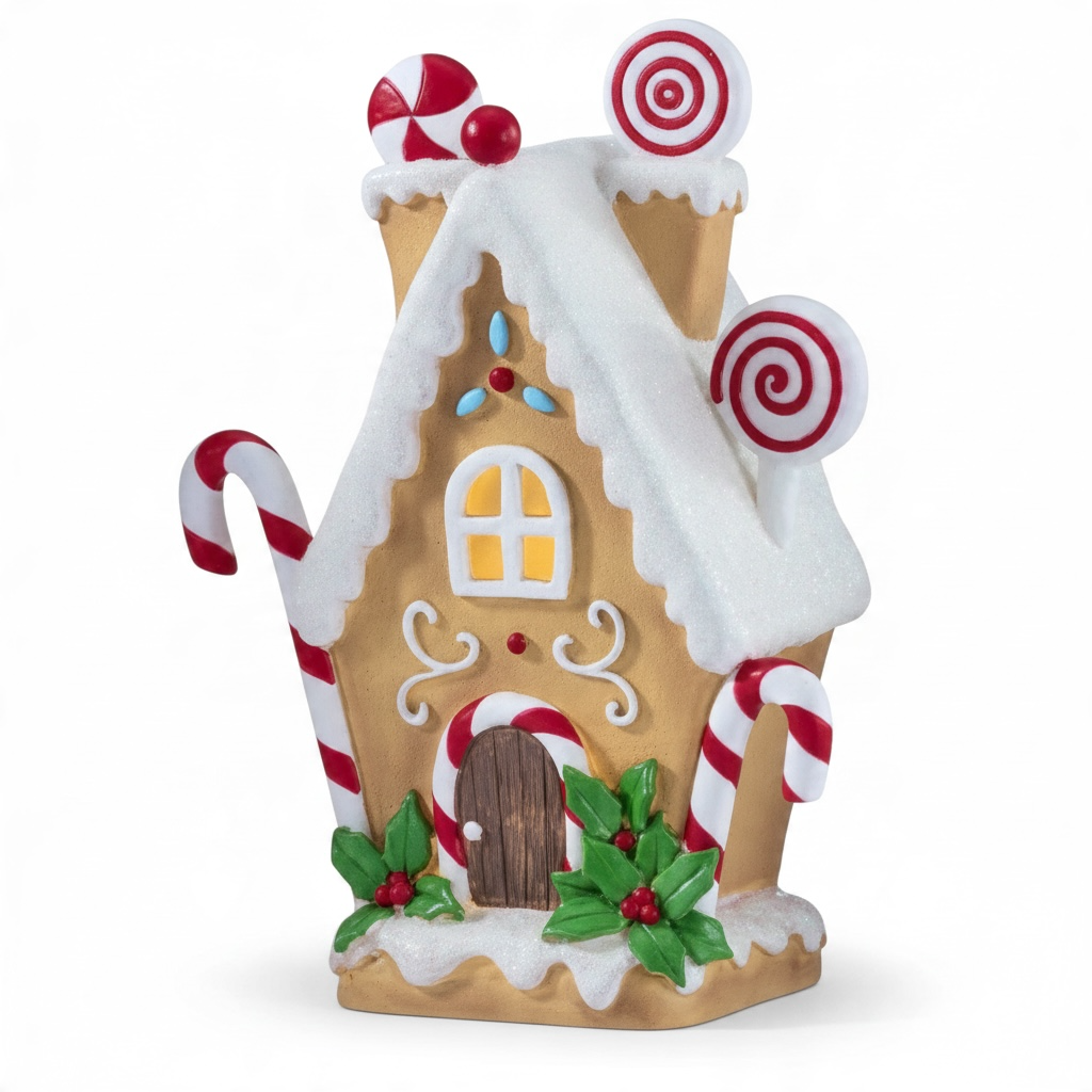 8" LED Resin Sweets House