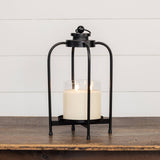 Carmen Lantern – 16.75″ Metal Candle Holder