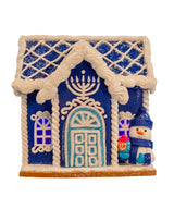 Claydough Hanukkah LED House Tabletop