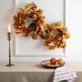 4.5" Fall Mixed Ring – Multicolor Accent Candle Ring