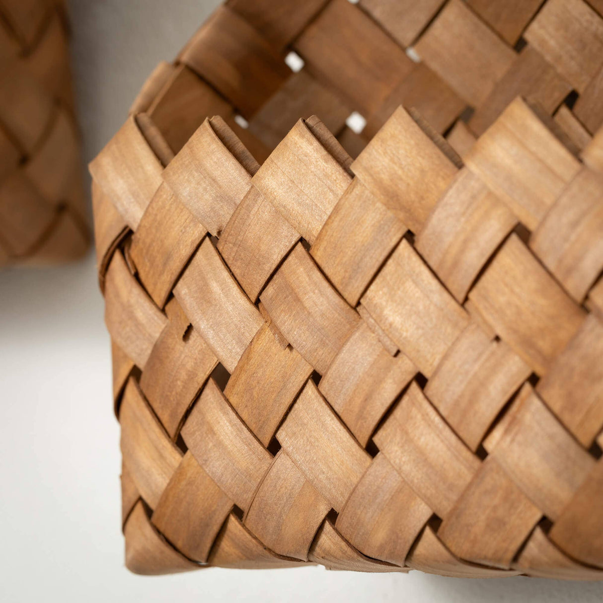 Hanging Grass Wall Basket Duo - A Rustic Pair for Stylish Storage