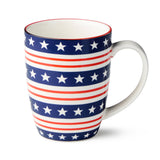 Stars & Stripes 14oz Patriotic Porcelain Mug – Choose Your Design