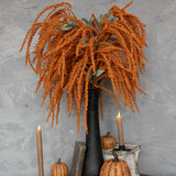 ORANGE AMARANTHUS HANGING SPRAY
