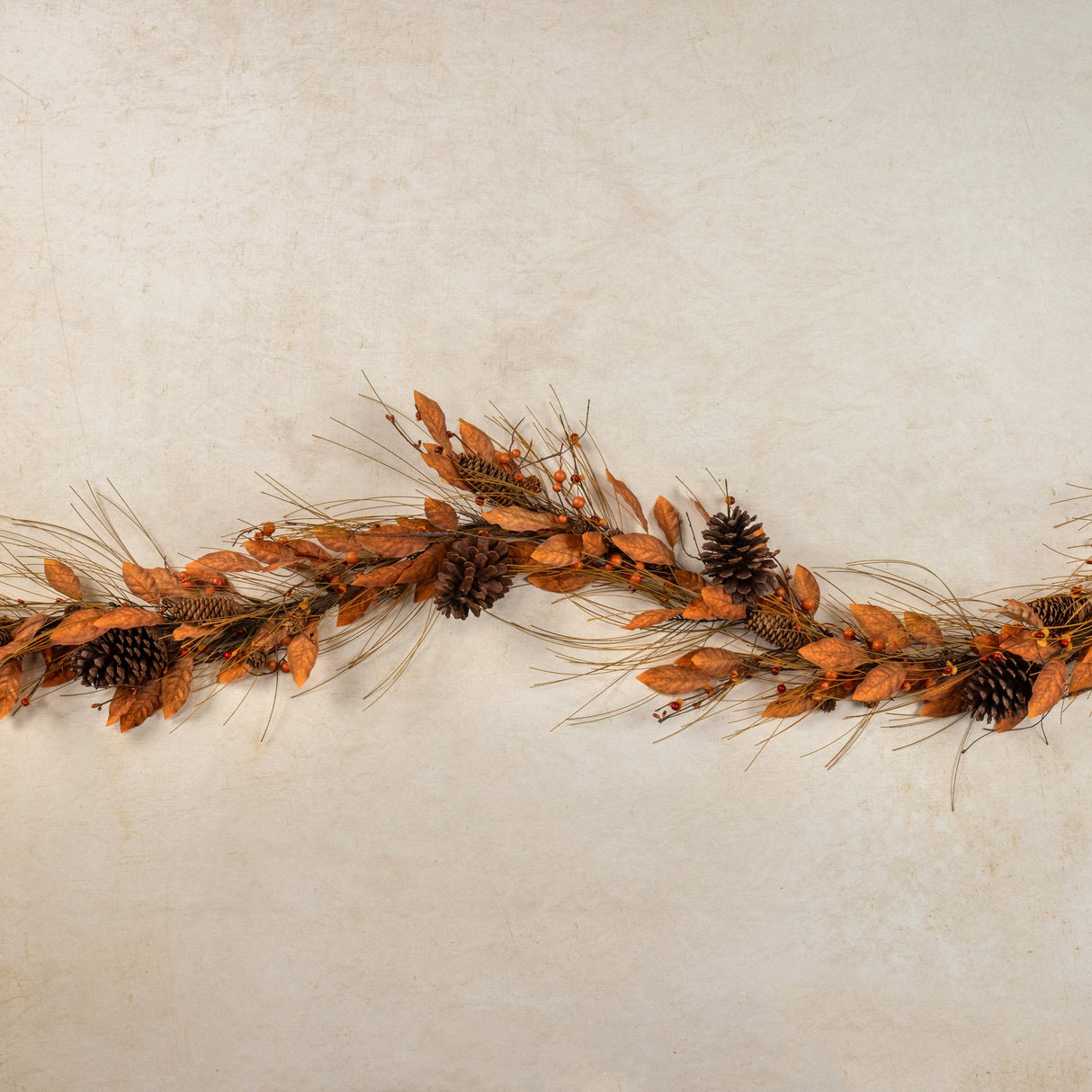 6′ Orange Pine Garland – Ragon House