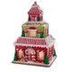Lighted Three-Story Gingerbread House